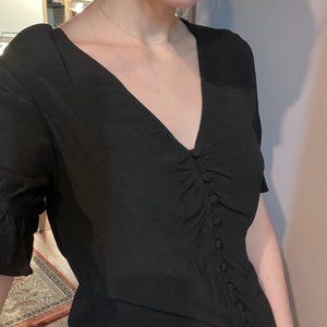 Madewell Button Front Blouse